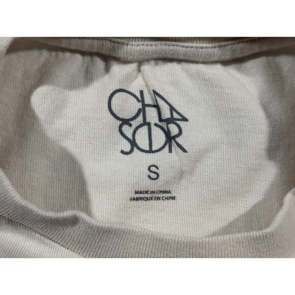 Def Leppard x Chaser Ivory Graphic Print Band Tee Short Sleeve Crew T-shirt Sz S - Picture 6 of 9